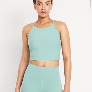 Light Support StudioSmooth Longline Sports Bra & 7/8 Leggings Size XL